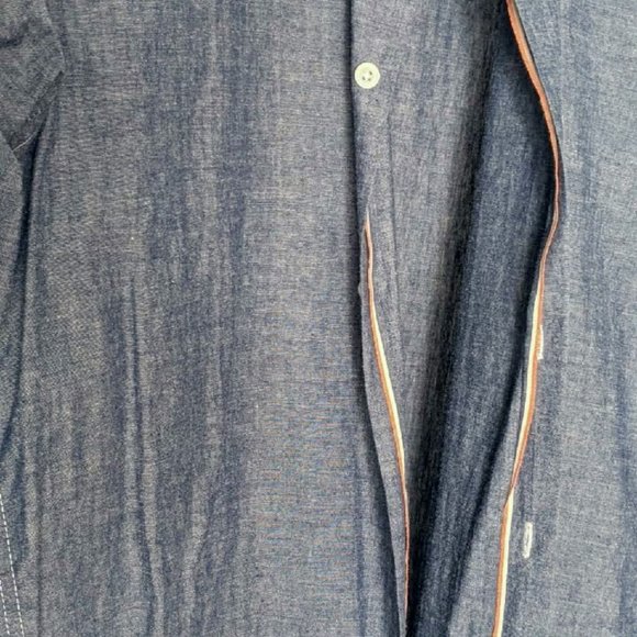 Sandro chambray selvedge shirt - Picture 3 of 4